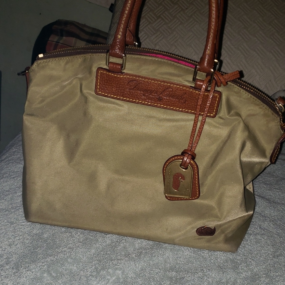 Dooney & Bourke Tan and Brown Tote